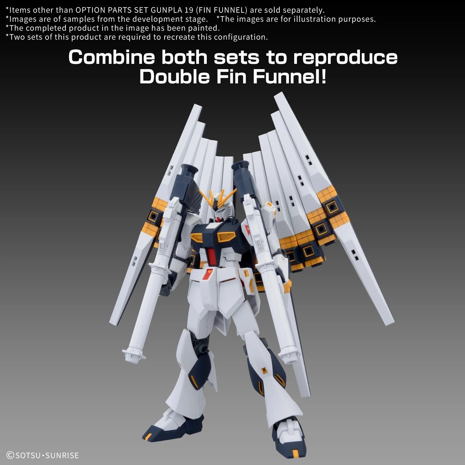 NEW Bandai HG Option Parts Set Gunpla 19 (Fin Funnel) Model Kit - WISE GUYS HOBBIES LLC