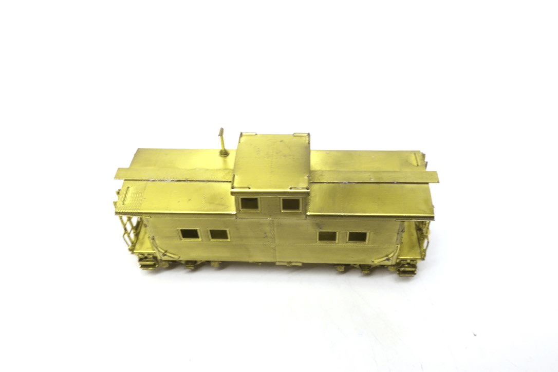 HO Overland Models OMI 1248 Brass Reading Steel Caboose - WISE GUYS HOBBIES LLC
