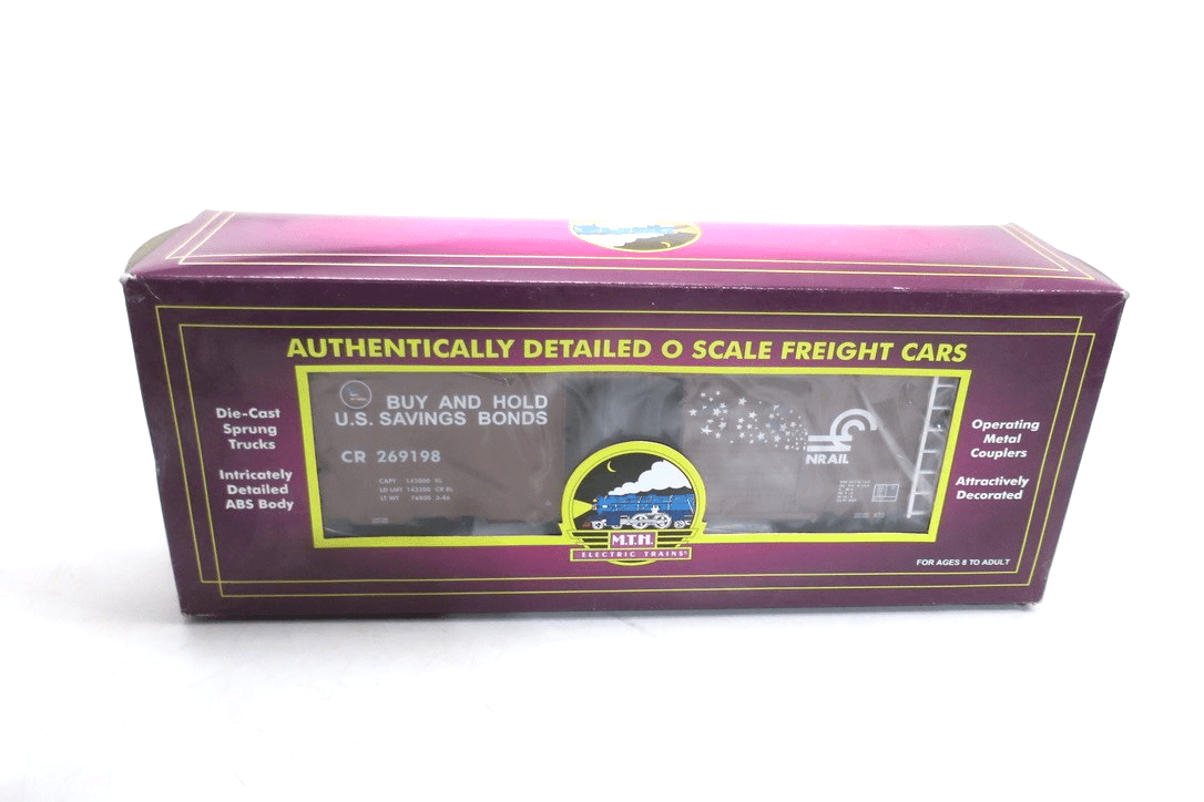MTH O Scale Sherwin Williams 40Ft.Single Door Box Car 269198 Conrail 20 - 93060 - WISE GUYS HOBBIES LLC