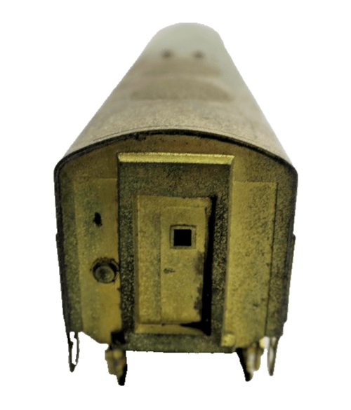 Red ball Ho Brass Fairbanks Morse 2000 HP 12 Wheel Diesel B unit Brass Unpainted - WISE GUYS HOBBIES LLC
