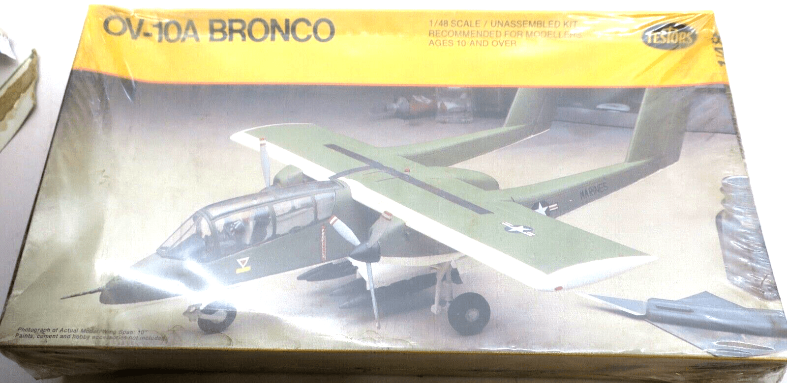 SEALED Testors 1/48 OV-10A Bronco Model Kit 561 - WISE GUYS HOBBIES LLC
