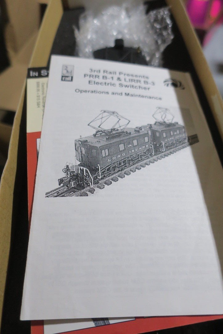 3rd Rail Sunset Models Brass B - 1 Electric Locomotive Pennsylvania PRR 3R O Gauge - WISE GUYS HOBBIES LLC