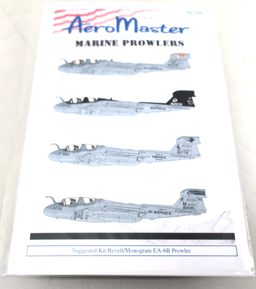 Aeromaster Decals 48 - 528 Marine Prowlers - WISE GUYS HOBBIES LLC