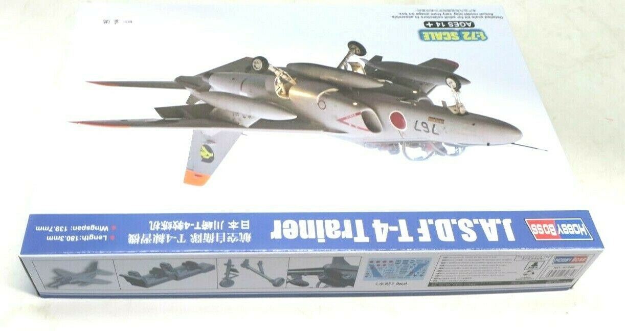Hobbyboss J.A.S.D.F T-4 Trainer Plane 1/72 Model Kit  87266 - WISE GUYS HOBBIES LLC