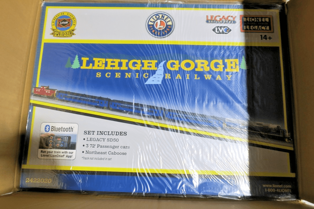LIONEL LEHIGH GORGE SCENIC RAILWAY LEGACY SET O GAUGE excursion 2422020 NEW - WISE GUYS HOBBIES LLC