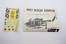Monogram 1/4 Inch Scale Huey Rescue Chopper Model Kit PA152 - WISE GUYS HOBBIES LLC