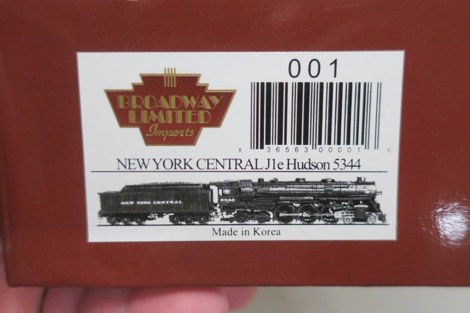 Broadway Limited 1355 HO NYC Steam J1e 4 - 6 - 4 w/ PT - 4 Tender 5344 - WISE GUYS HOBBIES LLC