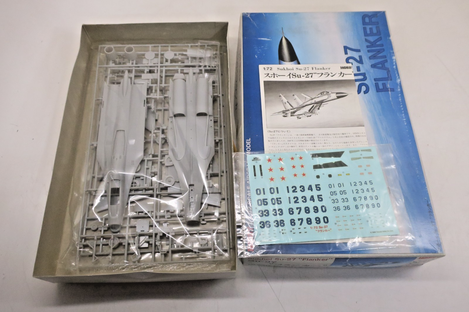 Tsukuda Hobby 1/72 Sukhoi Su-27 Flanker Model Kit #S02-1400