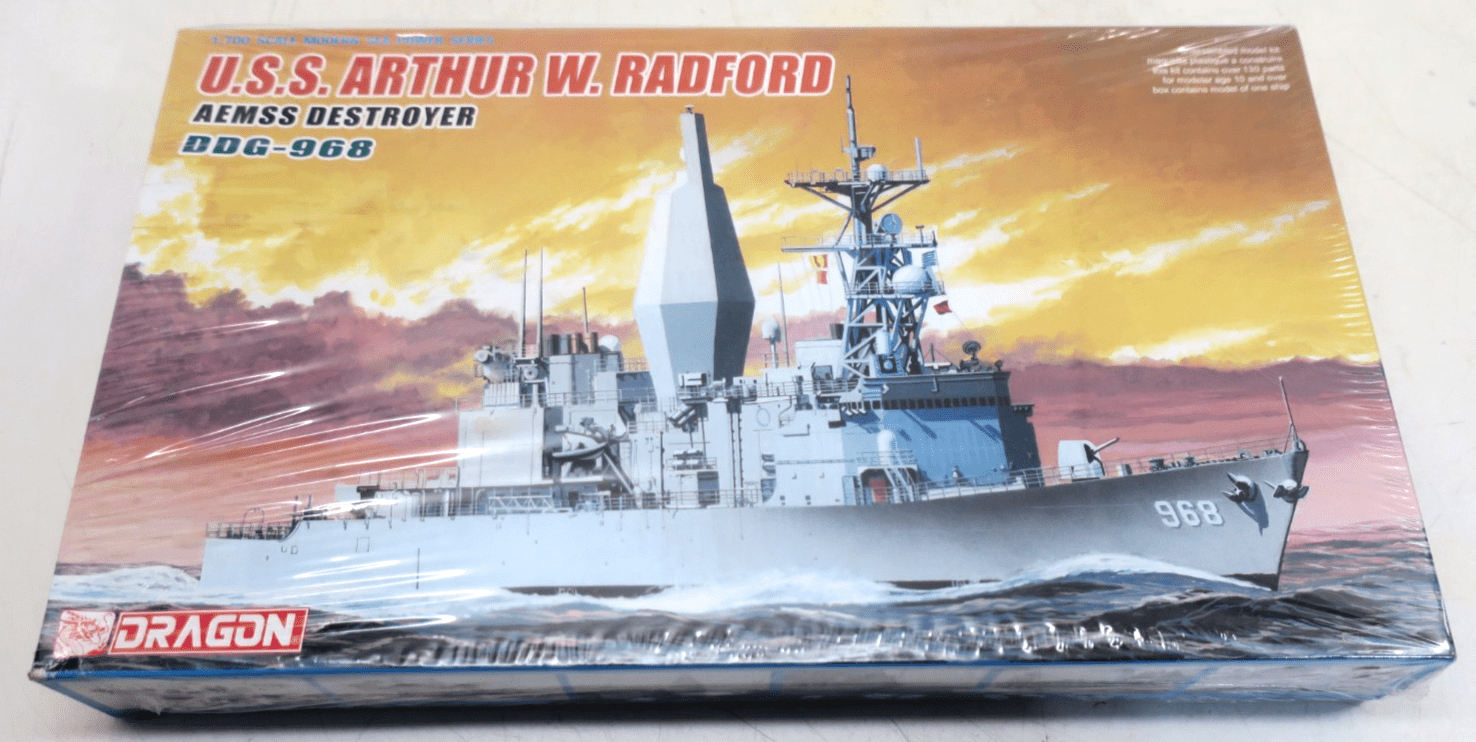 Dragon 1/700 USS Arthur W. Radford DD - 968 Model Kit 7031 SEALED - WISE GUYS HOBBIES LLC