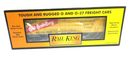Rail King MTH Trains Old Heidelberg Beer Modern Reefer Car 30-7829 O Scale