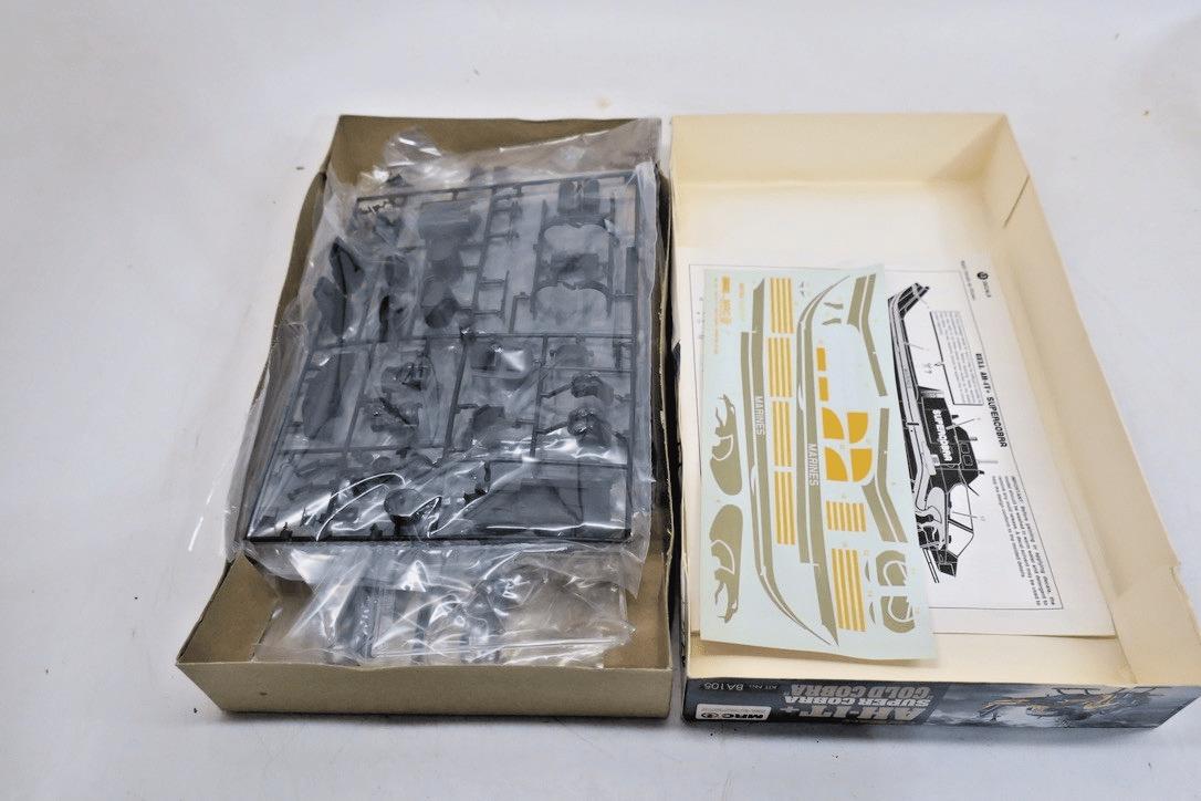 MRC AH - 1T Super Cobra Gold Cobra 1/35 BA105 FS NEW Model Kit - WISE GUYS HOBBIES LLC