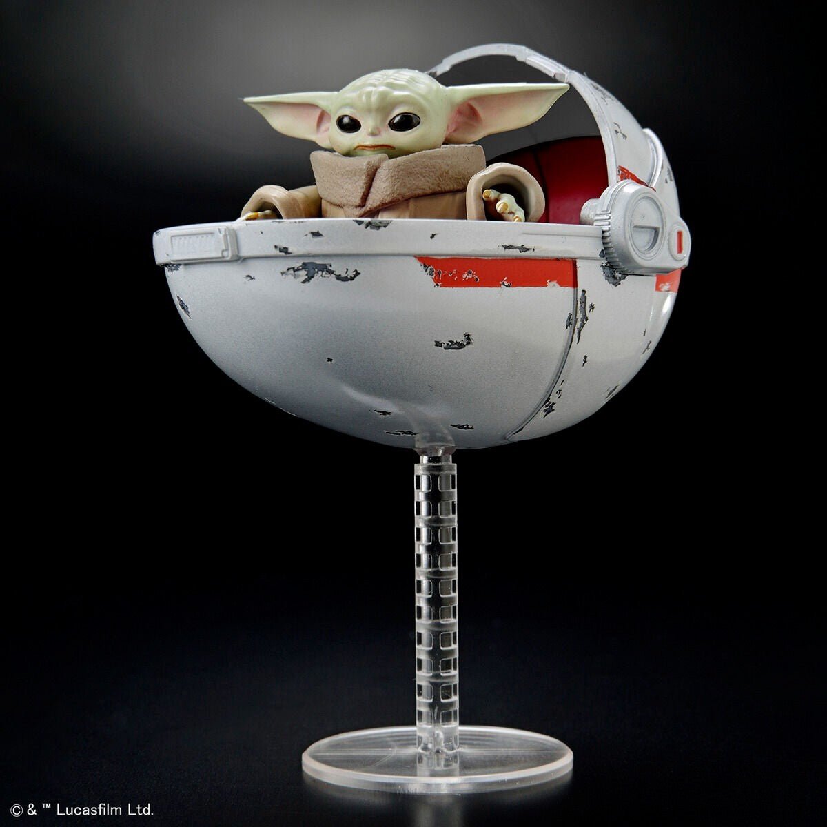 NEW Bandai Star Wars The Mandalorian 1/4 Grogu Model Kit - WISE GUYS HOBBIES LLC