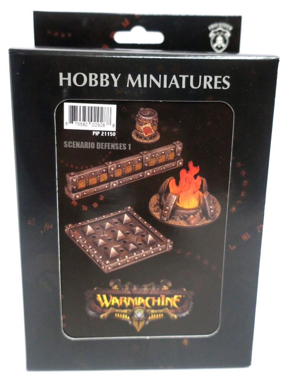 Privateer Press Scenario Defenses I Resin Model Kit PIP21150 Scenery Terrain - WISE GUYS HOBBIES LLC