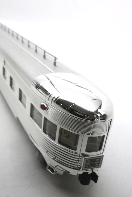 K-Line K4670-40054 NYC "Theodore Roosevelt" 21" Aluminum Observation Car 3Rail - WISE GUYS HOBBIES LLC