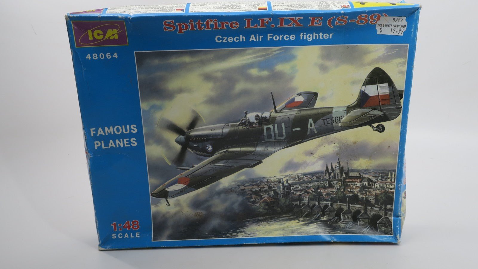 ICM 1/48 Spitfire LF. IX E (S - 89) Model Kit 48064 - WISE GUYS HOBBIES LLC