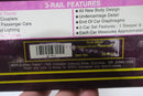 MTH 20-6612 Rock Island 70’ streamlined ribbed sleeper & diner 2-car set NIB