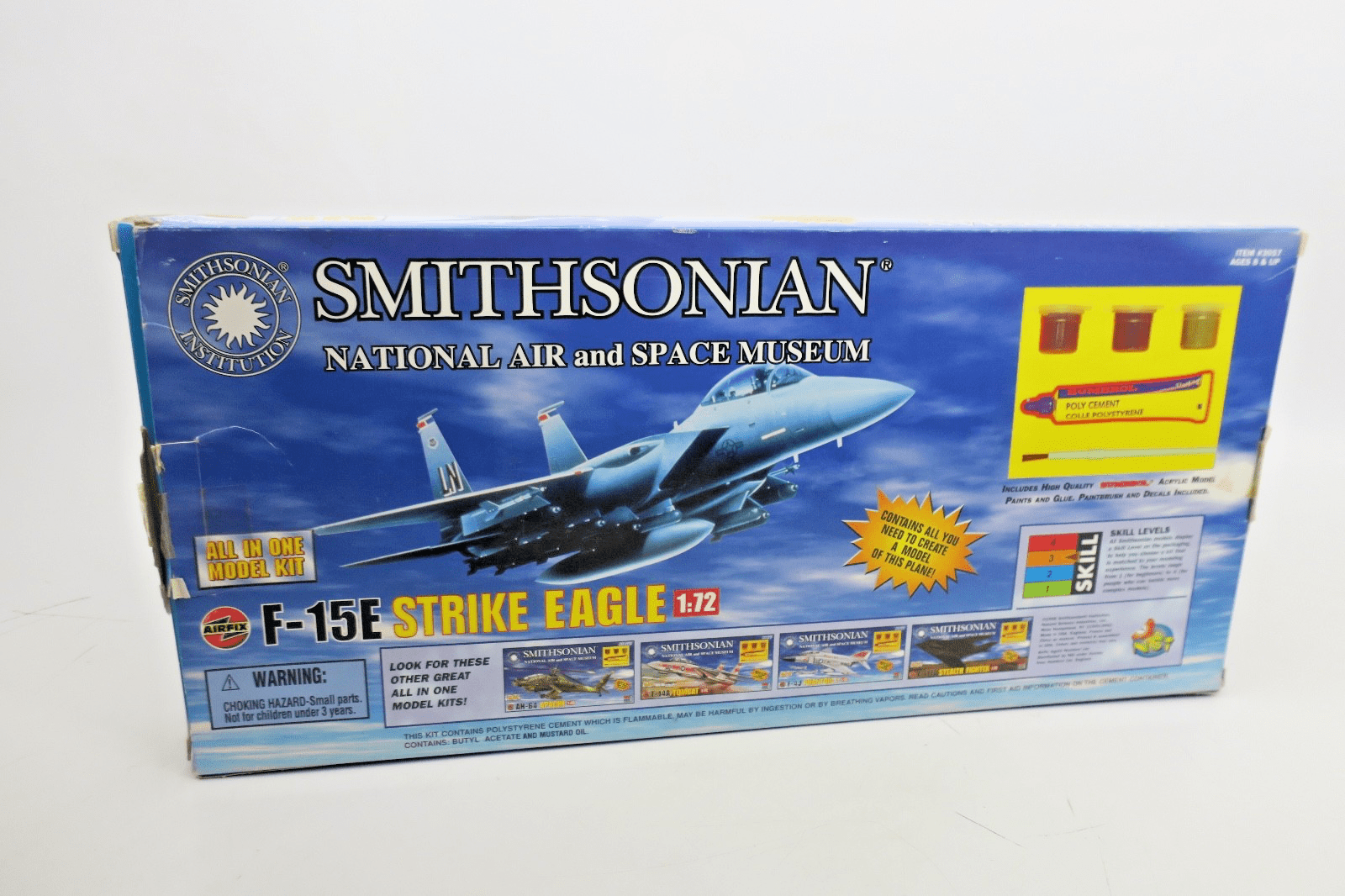 Airfix 1/72 F-15E Strike Eagle Smithsonian Model Kit - WISE GUYS HOBBIES LLC