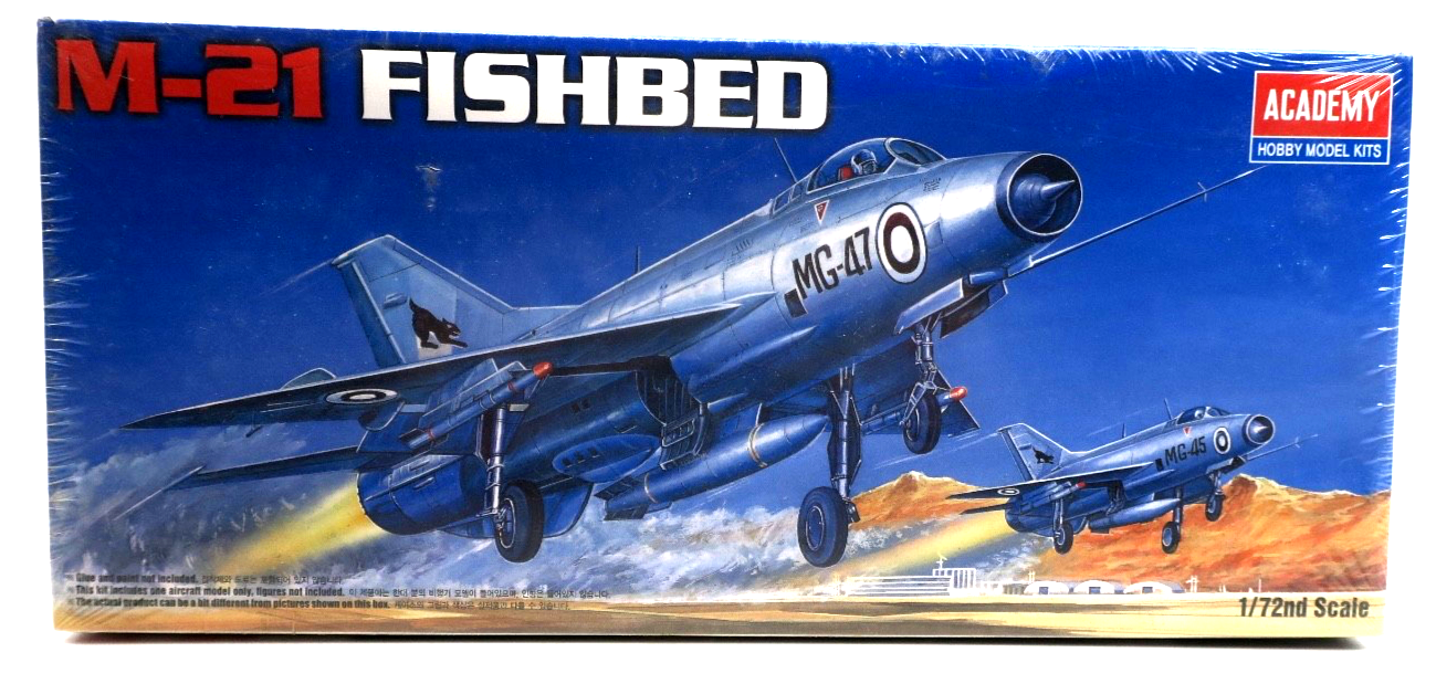 Academy 1/72 M - 21 Fishbed Model Kit 12442 - WISE GUYS HOBBIES LLC