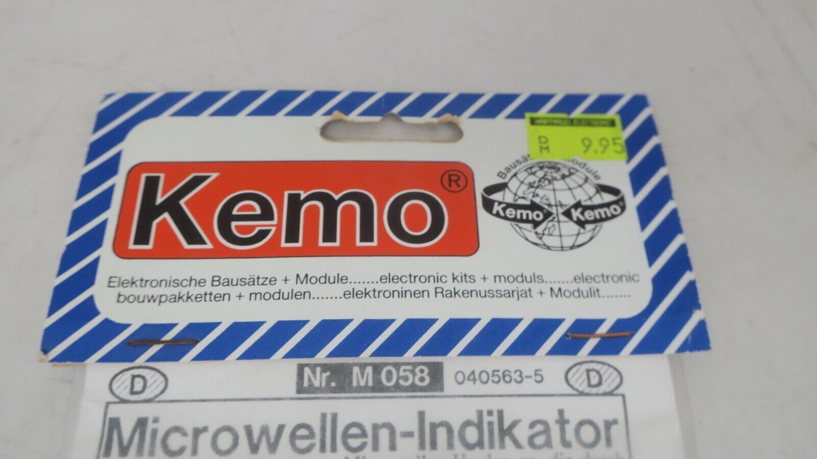 Microwave Indicator M058 KEMO - WISE GUYS HOBBIES LLC