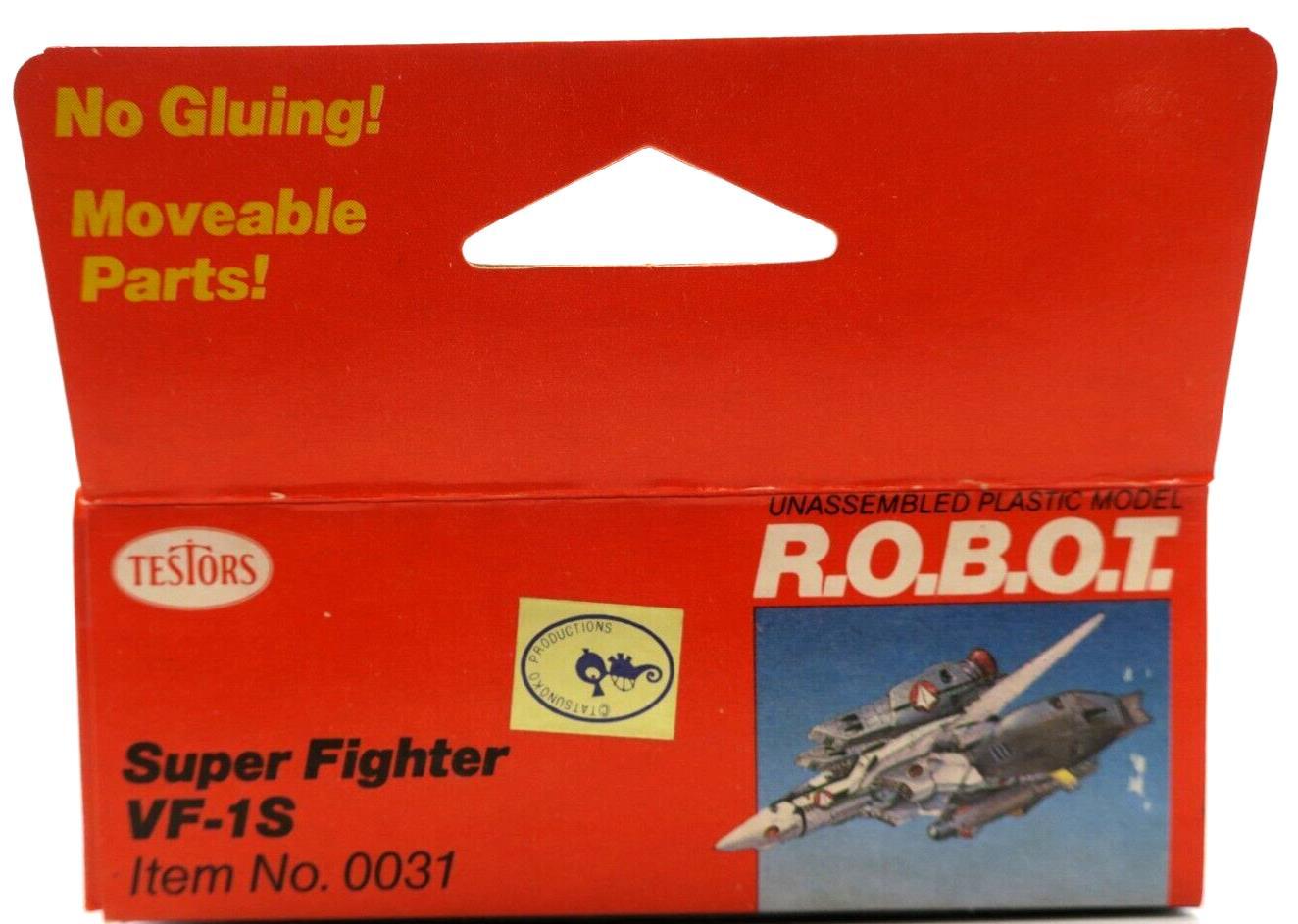 Testors Robots Macross 1/200 Super Fighter VF-1S 0031 Used in Battletech - WISE GUYS HOBBIES LLC