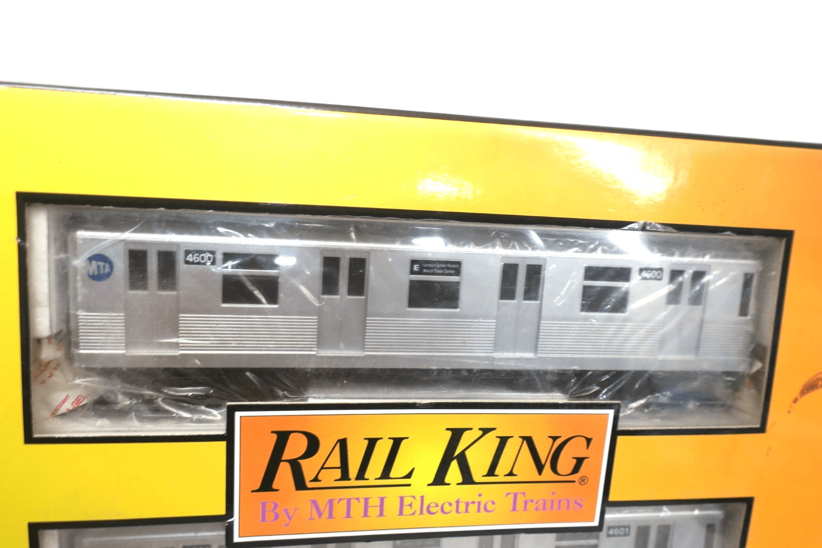MTH RailKing 30 - 2163 MTA Non - Powered 2 - Car Subway Add On Set O New E New York - WISE GUYS HOBBIES LLC