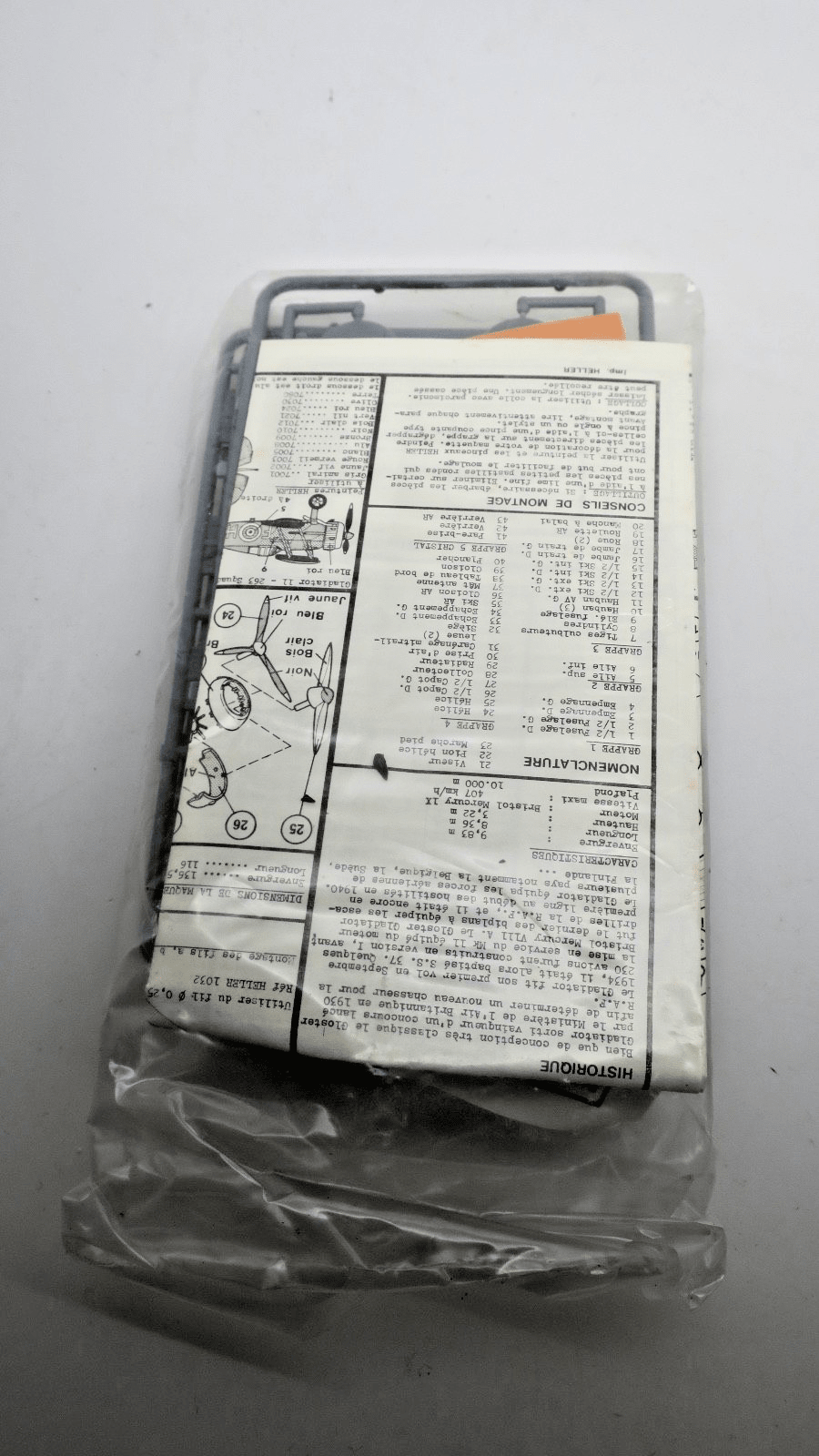 Heller 1/72 Gloster Gladiator II Model Kit 153 - WISE GUYS HOBBIES LLC