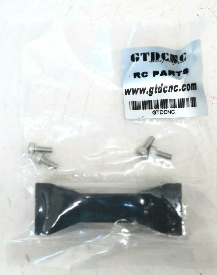 GTD CNC Aluminum Mid Chassis Brace, for Tamiya 1/14 Tractor - WISE GUYS HOBBIES LLC