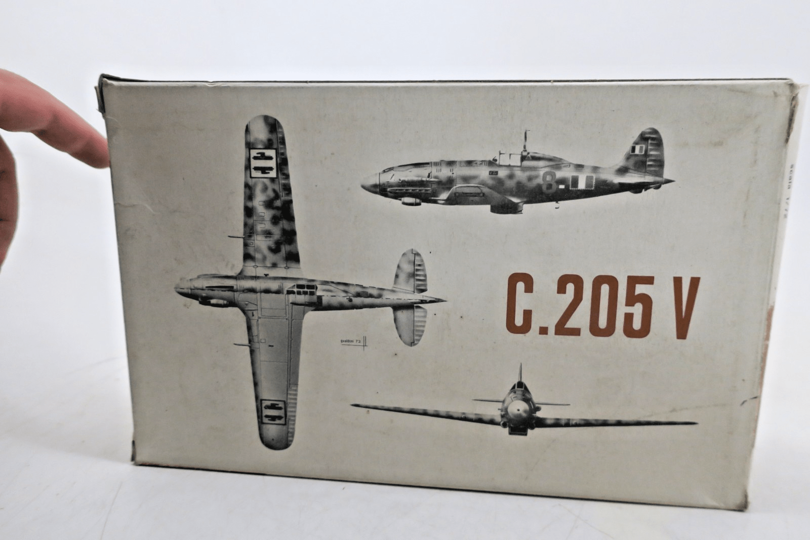 Delta 2 1/72 Macchi C.205 Veltro Plastic Model Kit 4132 - WISE GUYS HOBBIES LLC