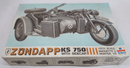 ESCI 1/9 Zundapp KS 750 With Sidecar Model Kit 7003 - WISE GUYS HOBBIES LLC