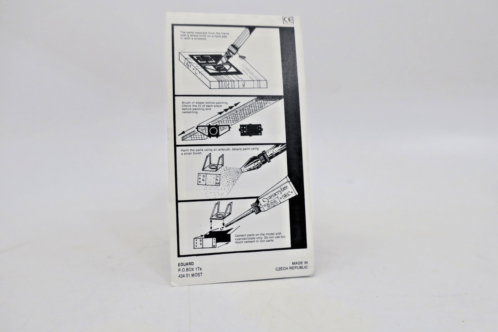 Eduard Photo Etch 1/48 P36 Undercarriage Detail Set 48 - 071 - WISE GUYS HOBBIES LLC