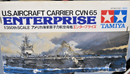 Tamiya Model Kit 7307 1:350 Scale US Aircraft Carrier CVN 65 Enterprise BOX DAM - WISE GUYS HOBBIES LLC