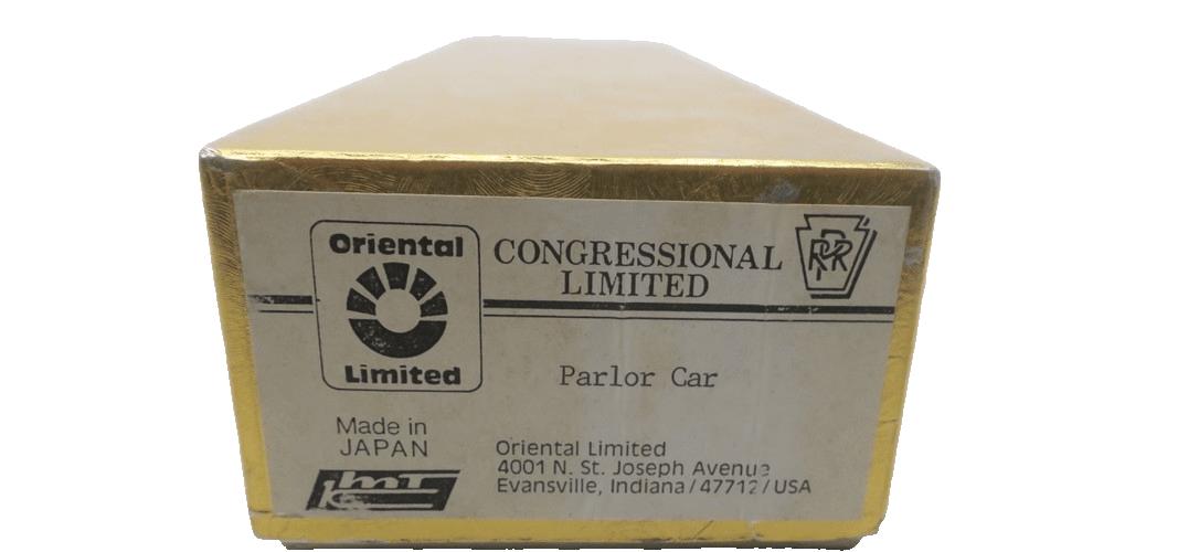 HO BRASS ORIENTAL LTD CONGRESSIONAL LIMITED PARLOR PASSENGER CAR - WISE GUYS HOBBIES LLC