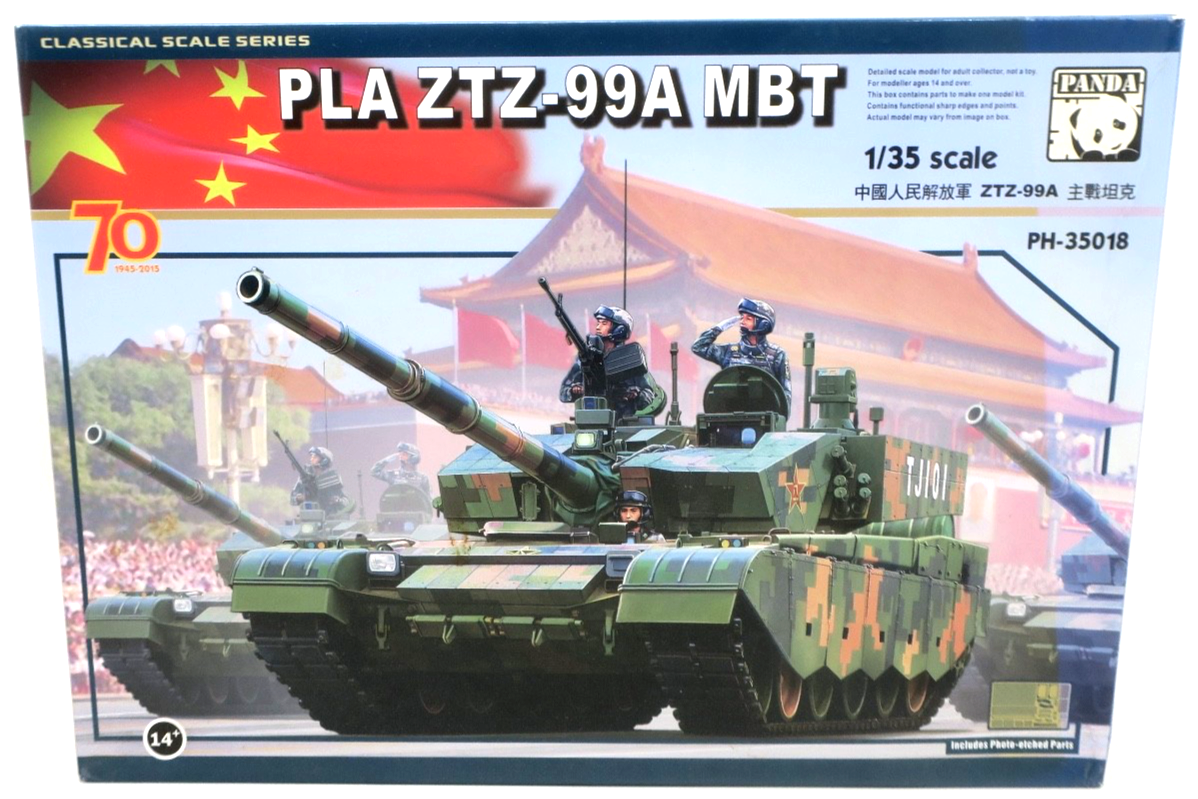 Panda 1/35 PLA ZTZ-99A MBT Model Kit PH35018 - WISE GUYS HOBBIES LLC