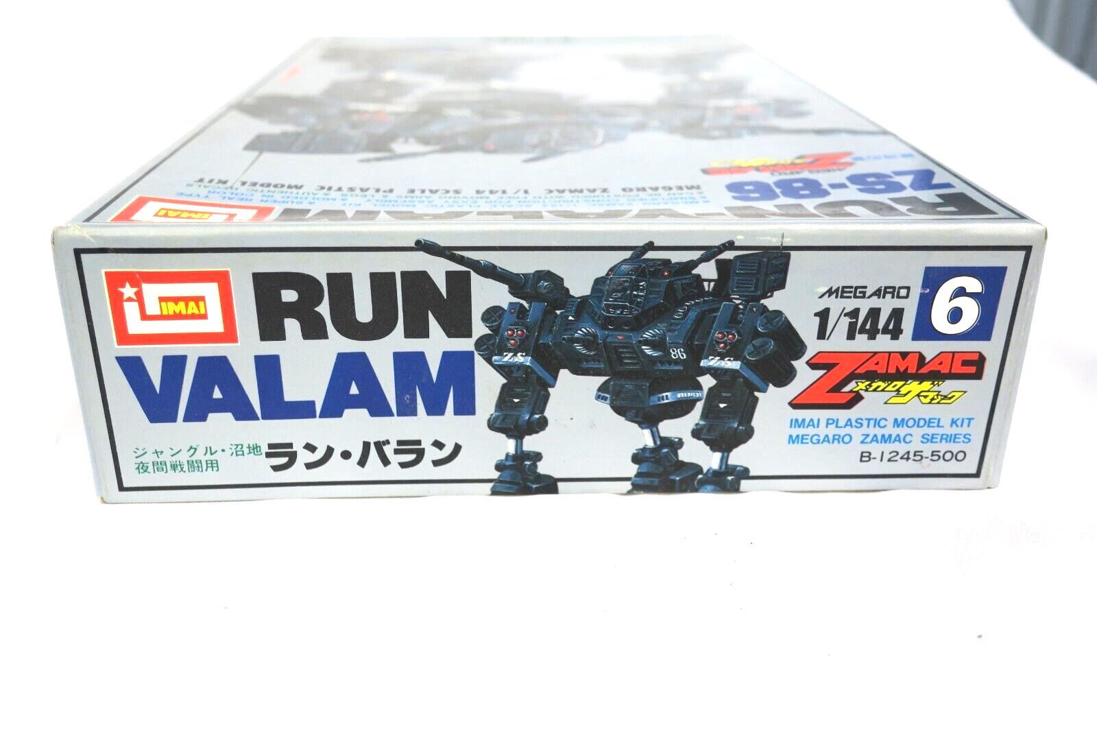 IMAI Zamac 1/144 ZS-86 Run-Valam Plastic Kit MEGARO ZAMAC SERIES B-1245-500 - WISE GUYS HOBBIES LLC
