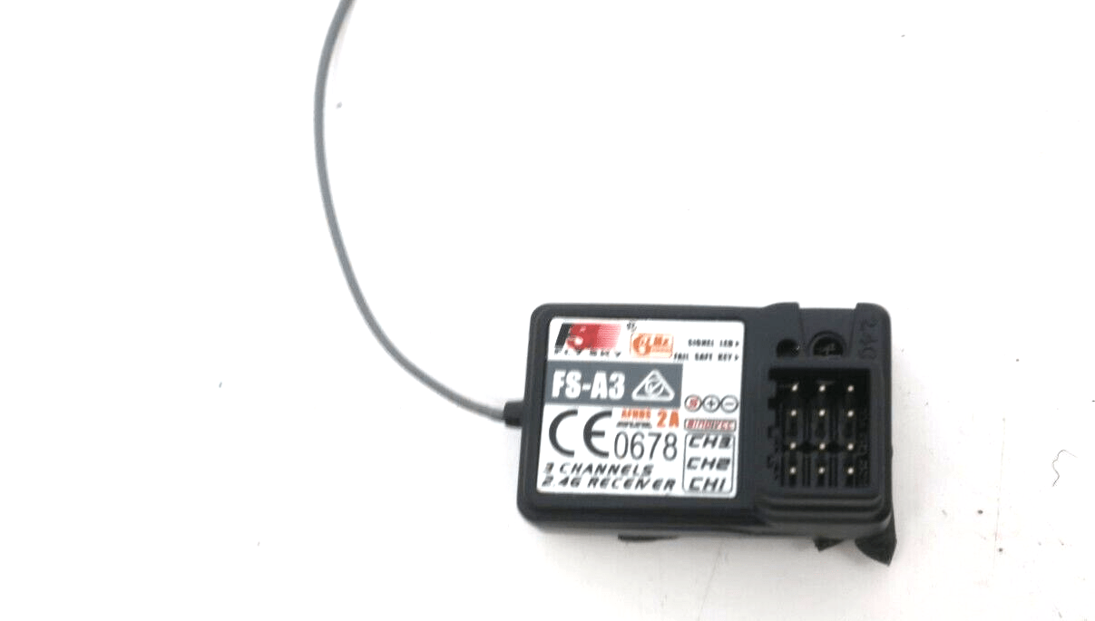 FlySky FS-A3 3-Channel AFHDS-2A Protocol 3Ch Receiver - WISE GUYS HOBBIES LLC