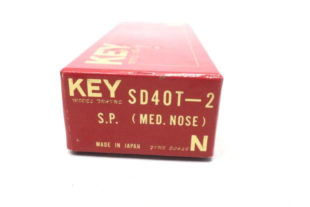 Key N Scale Brass SD-40-T2 Tunnel D&RGW Diesel Locomotive - WISE GUYS HOBBIES LLC