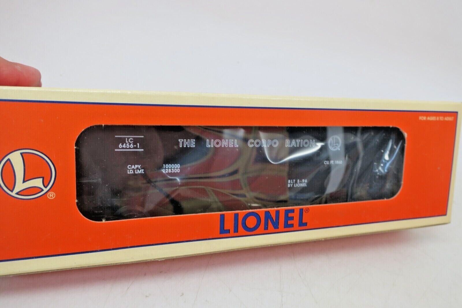 6-16431 Lionel Corp 6456-1 2 bay hopper car - NIB - WISE GUYS HOBBIES LLC
