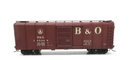 HO Brass Overland Models OMI 1387 B&O M-15A Boxcar - Wagon Top