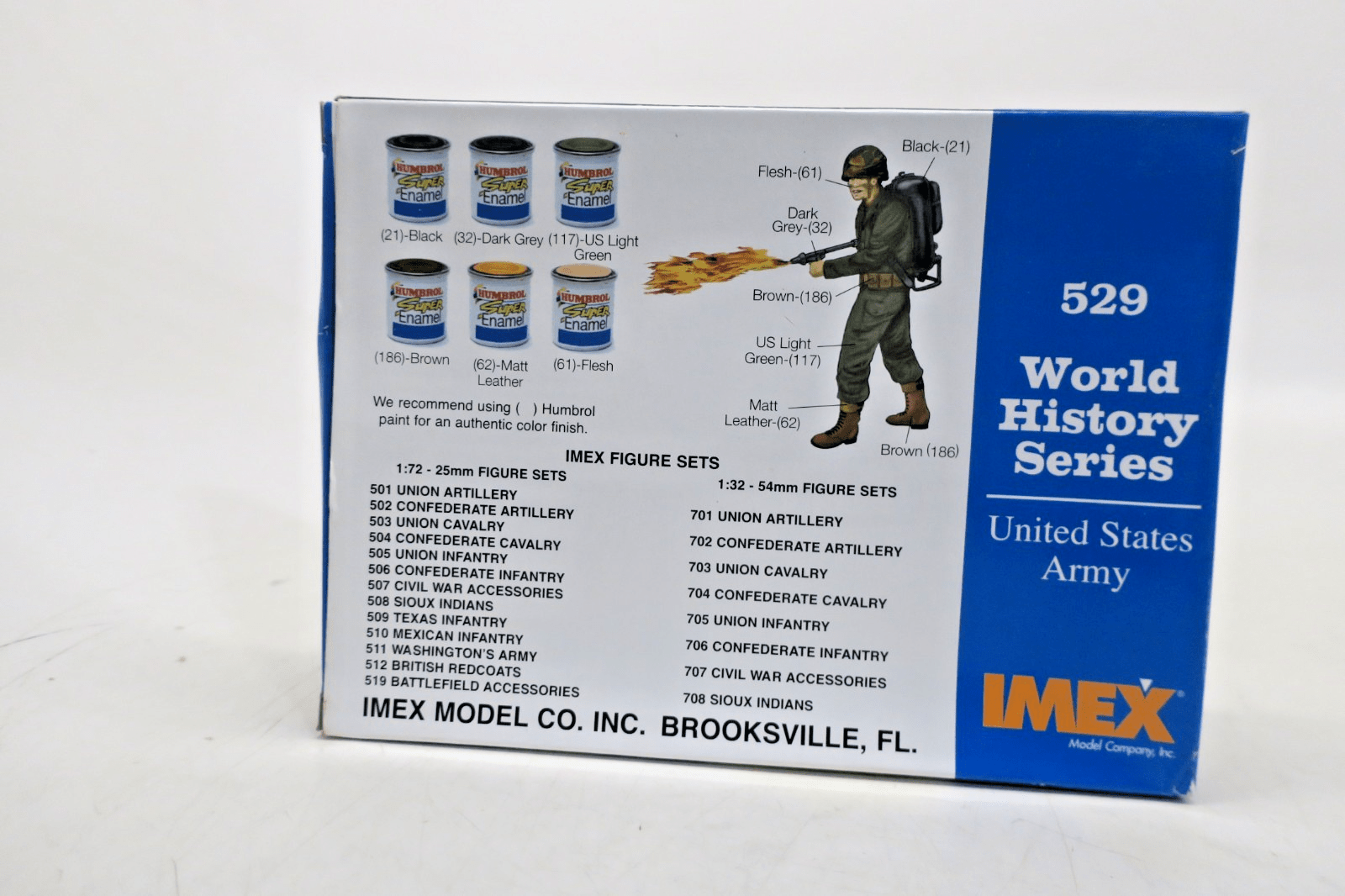 Imex 1/72 Korean War United States Army Figure Set Plastic Model 529 - WISE GUYS HOBBIES LLC