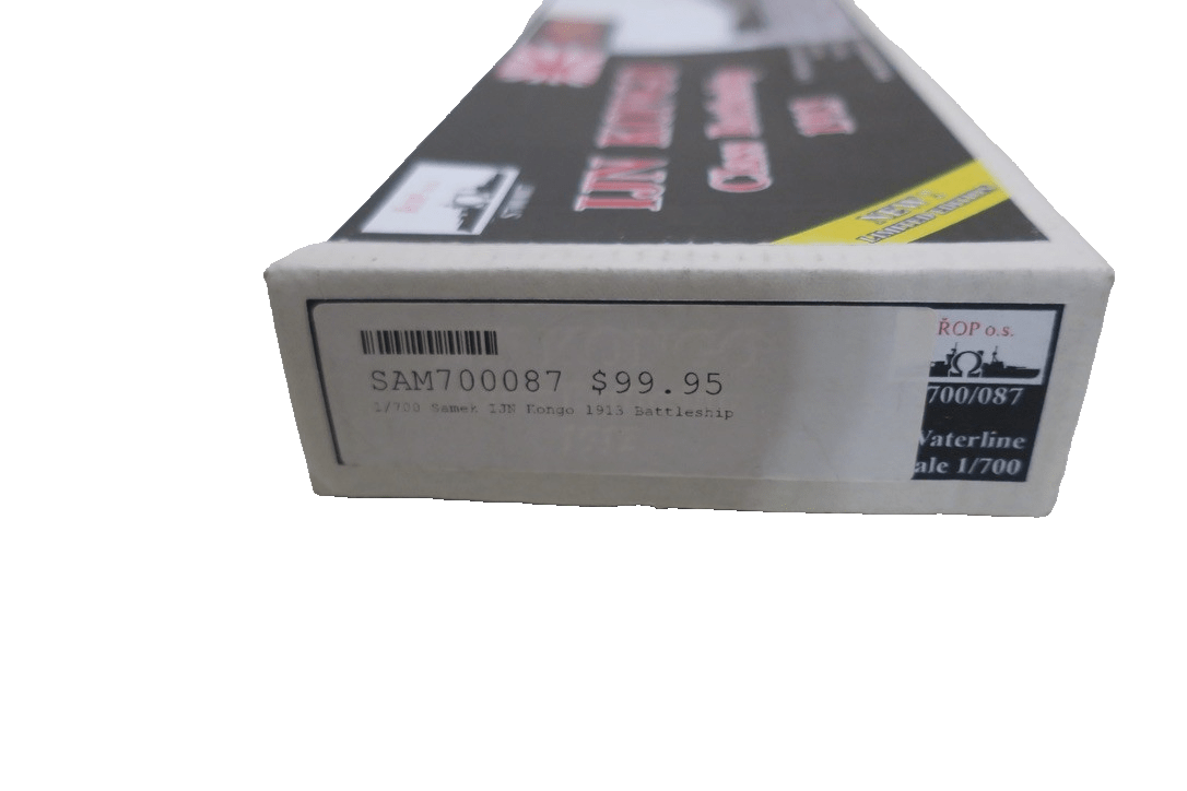 SAMEK IJN KONGO CLASS 1913 S700/087 RESIN PE BATTLESHIP 1/700 MODEL KIT - WISE GUYS HOBBIES LLC