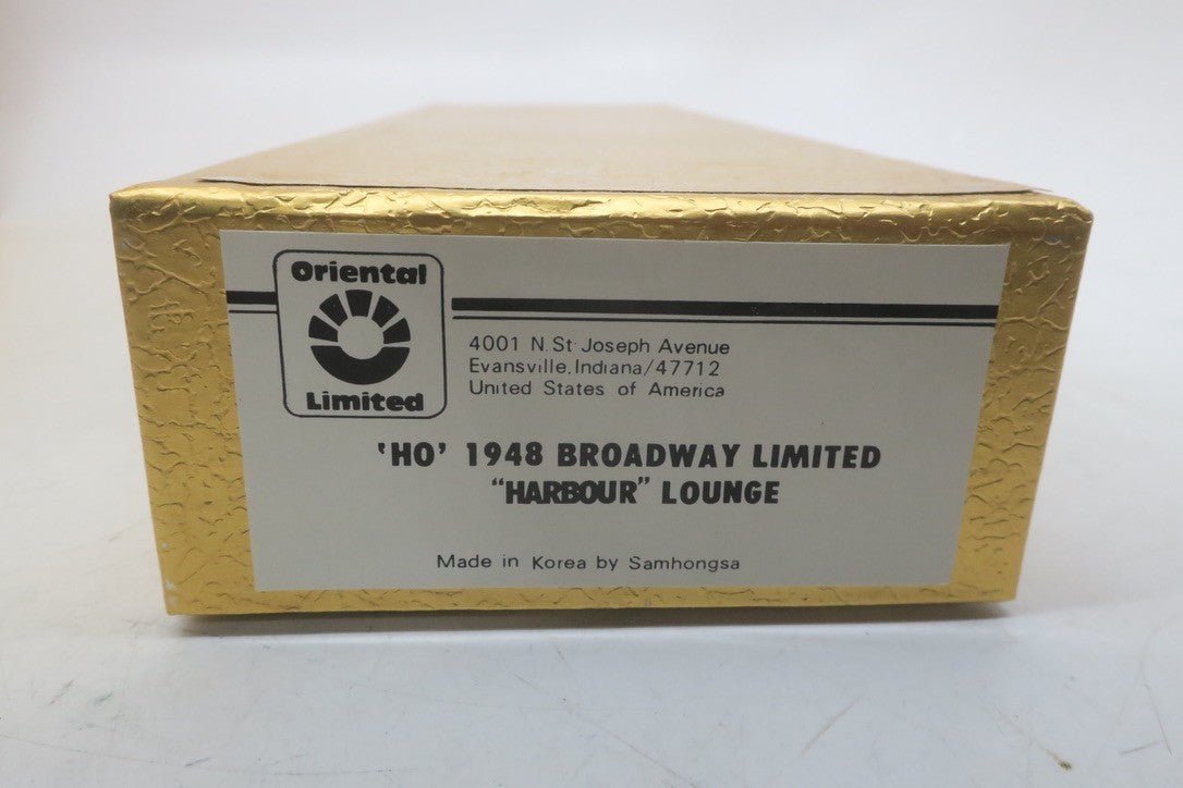 Oriental limited HO. 1948 Broadway Limited "Harbour" Lounge. Bare Bones - WISE GUYS HOBBIES LLC