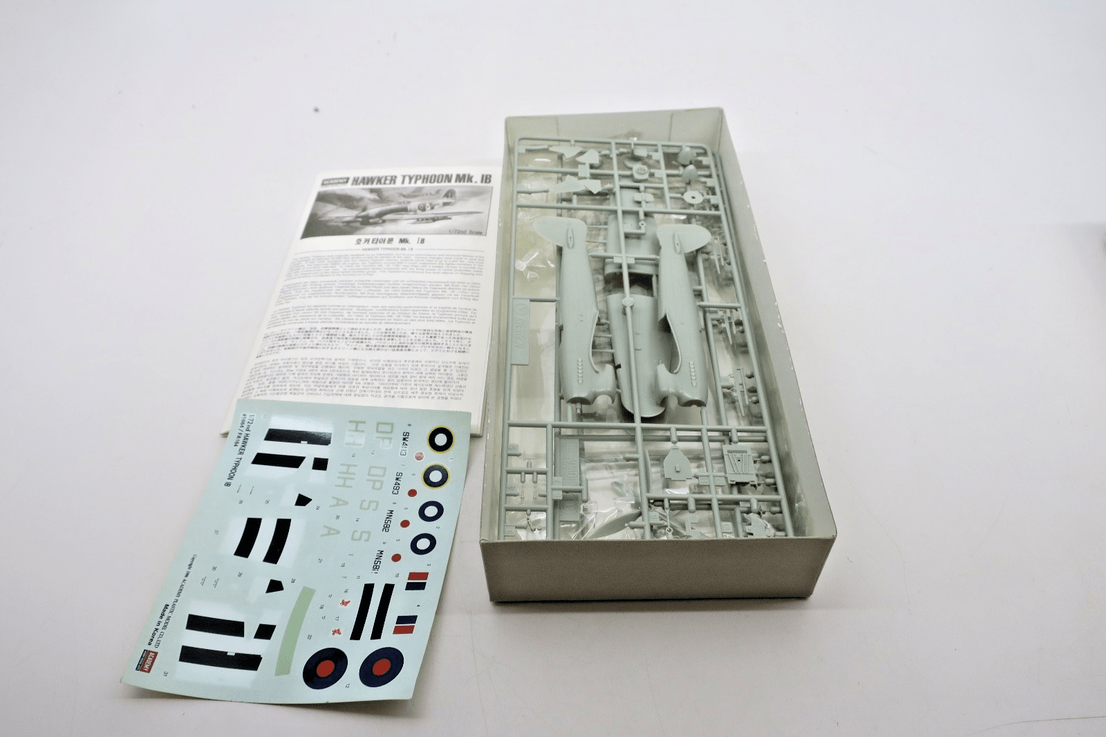 Academy 1/72 Hawker Typhoon Mk. IB Model Kit 1664 - WISE GUYS HOBBIES LLC