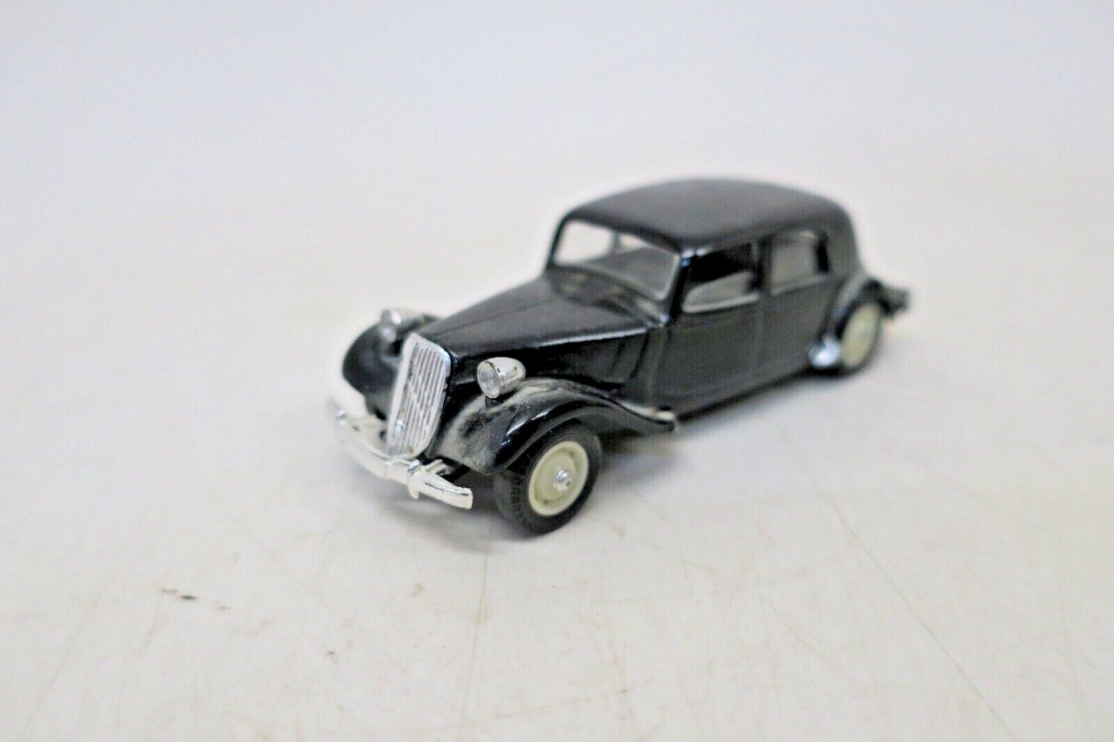1939 CITROEN 15 SIX SEDAN SOLIDO DIECAST TOY CAR 1/43 SCALE VINTAGE VEHICLE RARE - WISE GUYS HOBBIES LLC