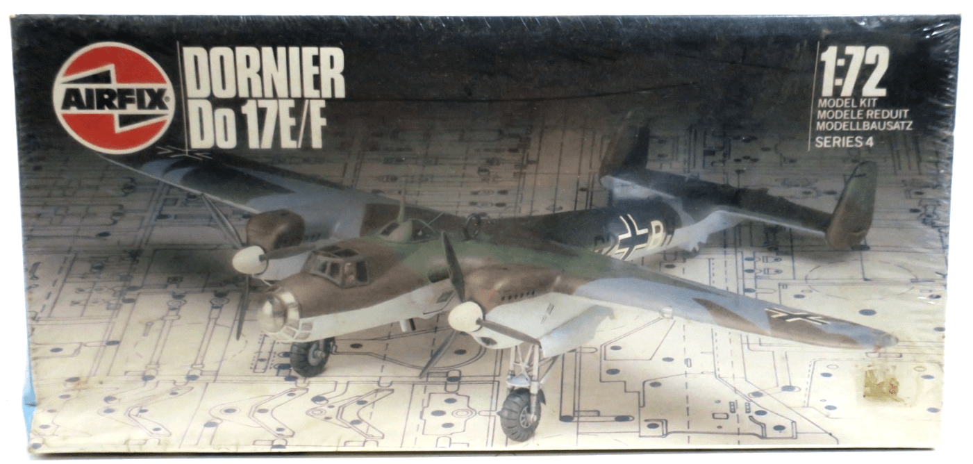 Airfix 1/72 Dornier Do 17E/F Model Kit 04014 SEALED - WISE GUYS HOBBIES LLC