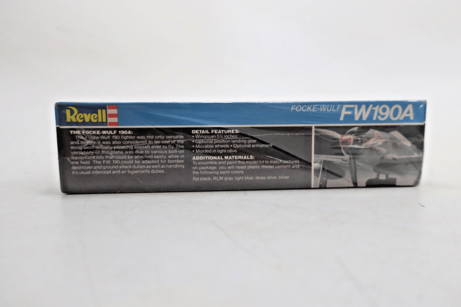 Revell 1/72 Focke-Wulf FW190A Model Kit 4122 SEALED - WISE GUYS HOBBIES LLC