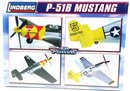 Lindberg Air Power 1/72 P-51B Mustang Model Kit No. 70525