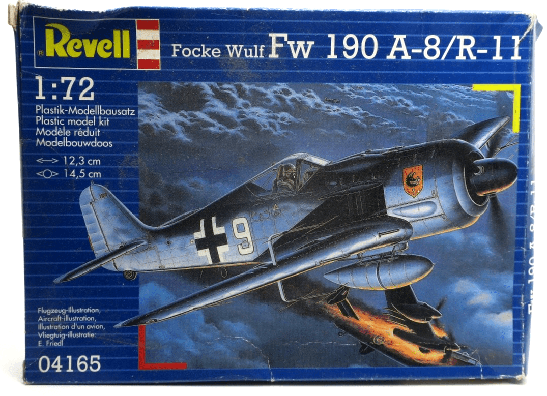 Revell 1/72 Focke - Wulf Fw 190 A - 8/R - 11 Model Kit 04165 - WISE GUYS HOBBIES LLC