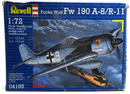 Revell 1/72 Focke - Wulf Fw 190 A - 8/R - 11 Model Kit 04165 - WISE GUYS HOBBIES LLC
