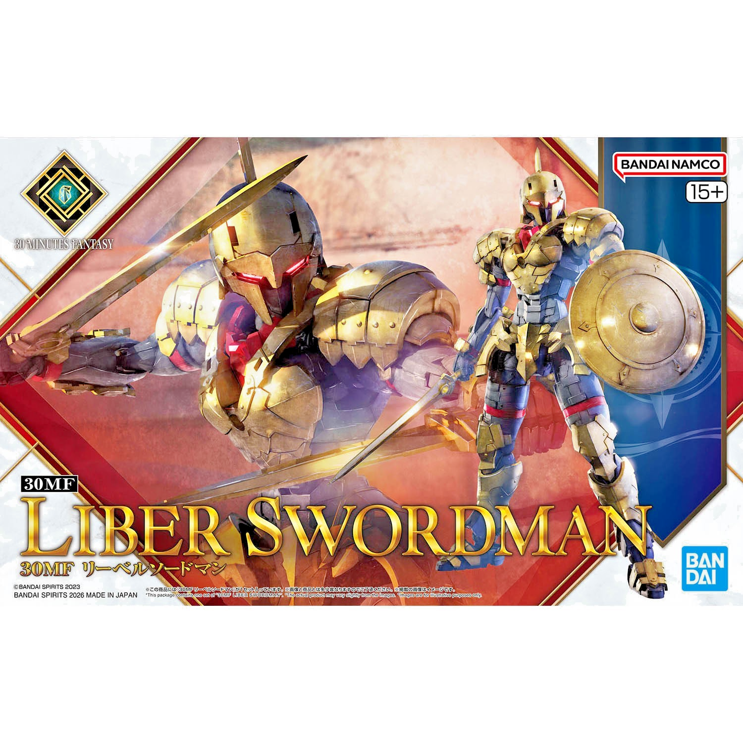 NEW Bandai 30MF Liber Swordman Model Kit - WISE GUYS HOBBIES LLC