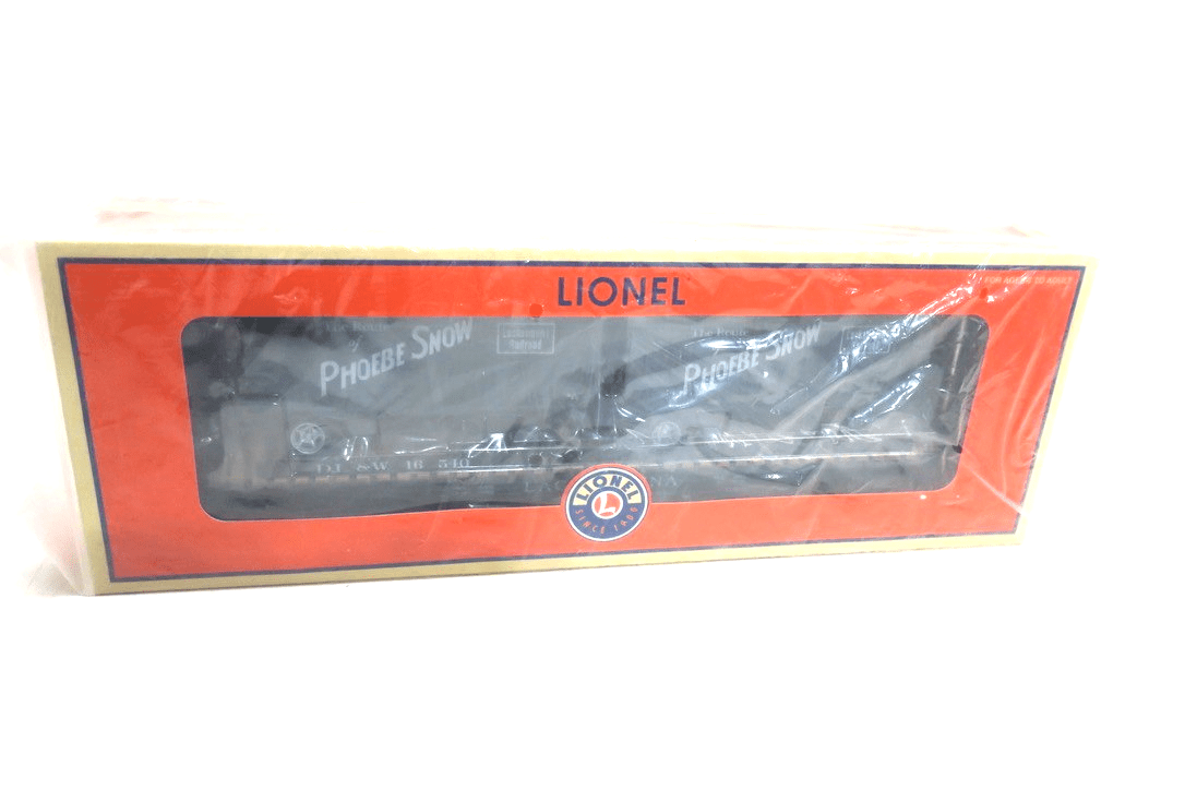 Lionel Lackawanna 16540 PS - 4 Flat Car w/ Trailers 6 - 27563 - WISE GUYS HOBBIES LLC